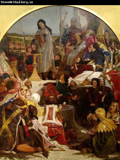 Ford Madox Brown 'Chaucer at the Court of Edward III